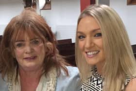 Agnes Webb pictured with the event organiser, Roisin Rosborough in years past.