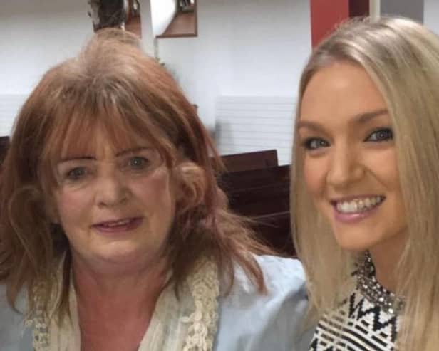 Agnes Webb pictured with the event organiser, Roisin Rosborough in years past.