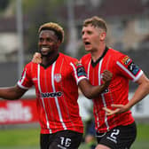 Saduo Diallo is set to make his 50th Derry City appearance his weekend against Bohemians .  Photo: George Sweeney. DER2329GS – 39