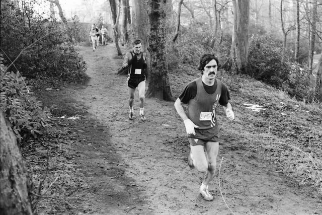 Action from the Ulster Cross Country Championships at St Columb's Park in Derry 40 years ago back in January 1984.