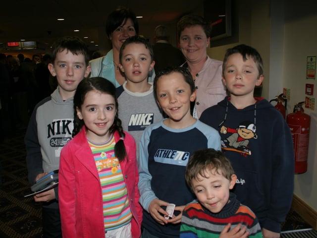 Derry and Donegal people enjoying a night at Lifford races in April 2005.
