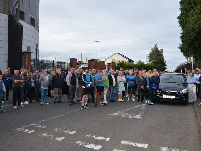 Republicans gathered at the Bogside and Brandywell Republican Monument on the Lecky Road on August 6 to mark the 40th anniversary of IRA Volunteer Charles English.