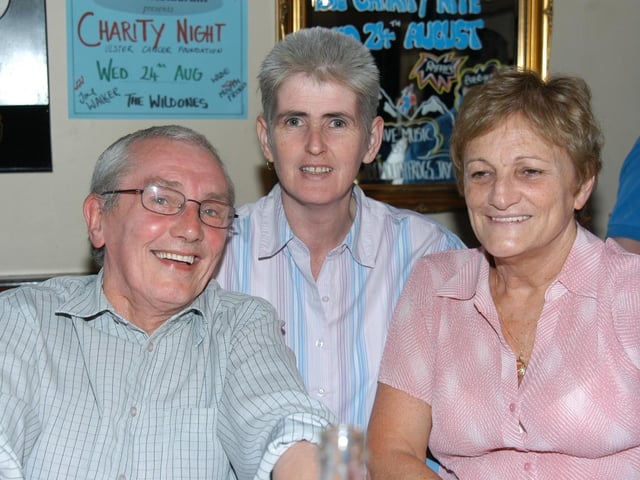 Linen Hall Charity Night, 20 years ago.