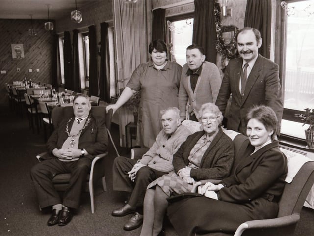 Mayor visits Senior Citizens' Homes at William Street, Foyleville and Shantallow.