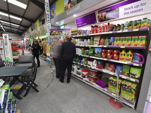 The gardening section at the Inishowen Cooperative Centre in Buncrana. Photo: George Sweeney