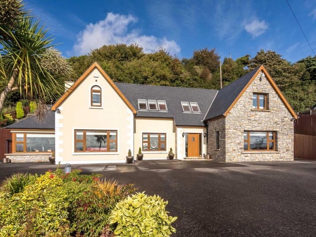 Luxurious coastal property on the market in Redcastle with stunning views of Lough Foyle