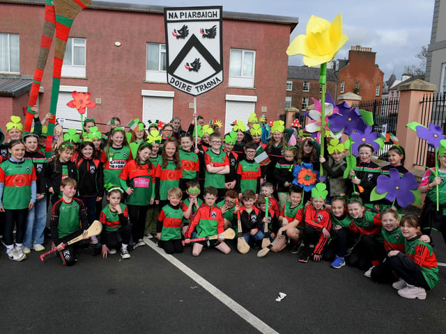 Doire Trasna at the parade. Photo: George Sweeney.