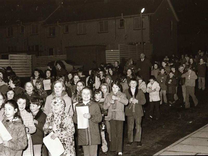 Over 1,500 people taking part in a candlelit procession in Shantallow to mark the Feast of Our Lady of Lourdes.