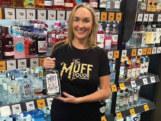 Laura Bonner, CEO of the Muff Liquor Company