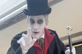 One of the spooky characters in Foyleside Shopping Centre