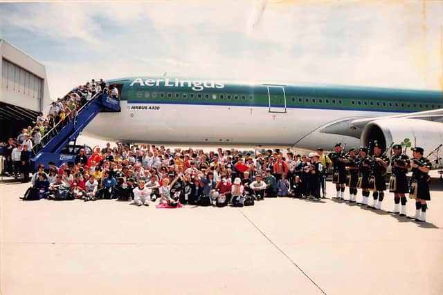 Children arriving in JFK