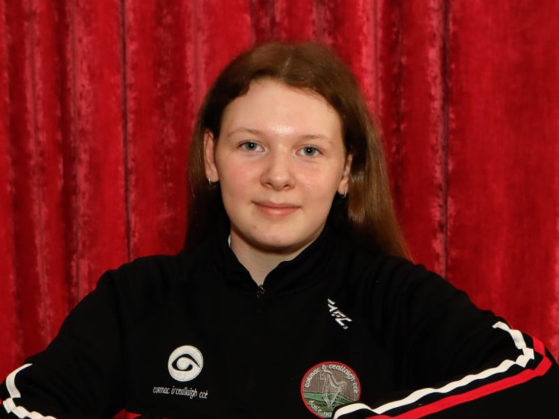 Isabella Crilly, from Ballinascreen, winner of the 12-15 harp at Feis Doire Cholmcille. (Photo - Tom Heaney, nwpresspics) : .