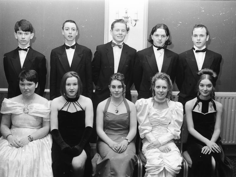 St. Patrick's and St. Brigid's, Claudy, formal in February 1994