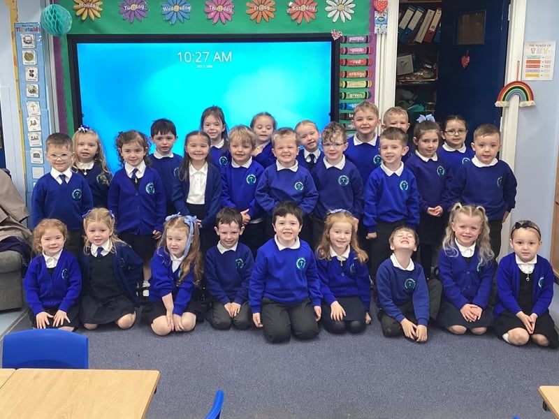 Mrs Forrest's Primary 1 Class Termoncanice Primary School.
