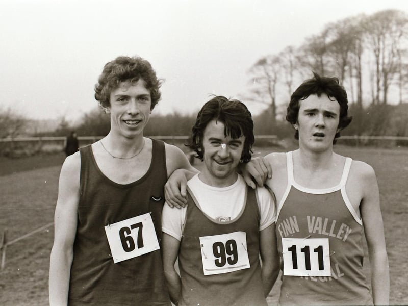 Young participants in the District Schools Championships at St Columb's Park in Derry.