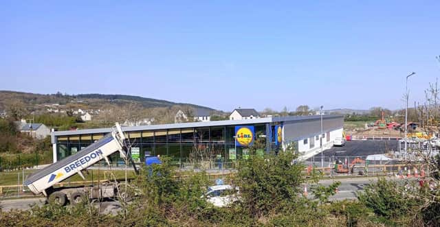 The new Lidl store in Carndonagh.