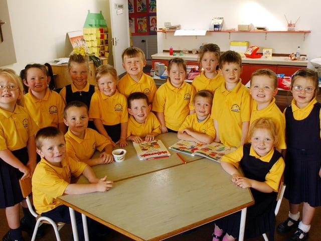 20 YEARS ON: Pictures of Derry children starting primary 1 in September 2003