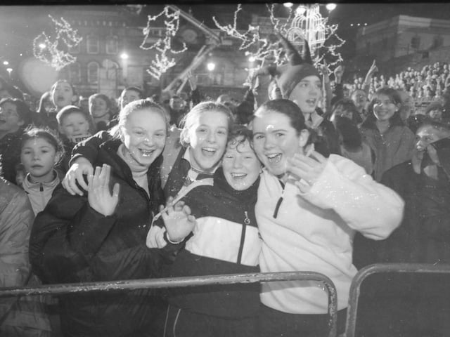 Millennium celebrations in Derry city centre.