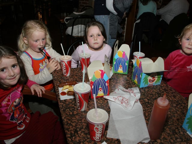 Birthday celebrations for Caoimhe Lynch.