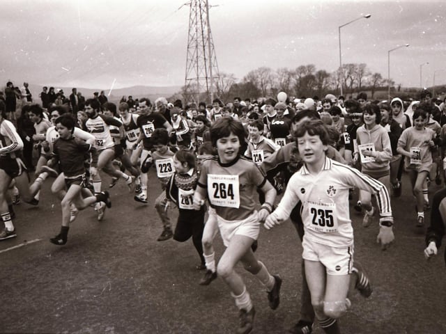 Templemore Turkey Trot in Derry back in December 1983.