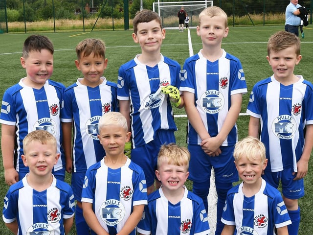 The Killen Rangers under-8 team which took part in the O'Neill's Foyle Cup.