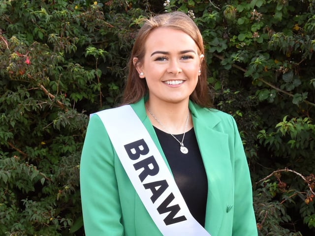 Rachel Callaghan sponsored by Braw.