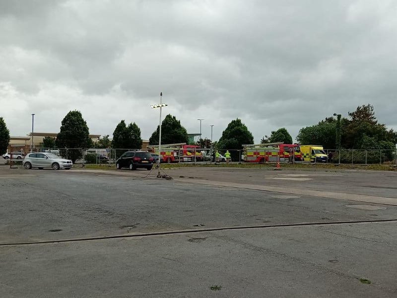 One fire appliance from Northland Fire Station and one fire appliance from Crescent Link Fire Station attended the incident.