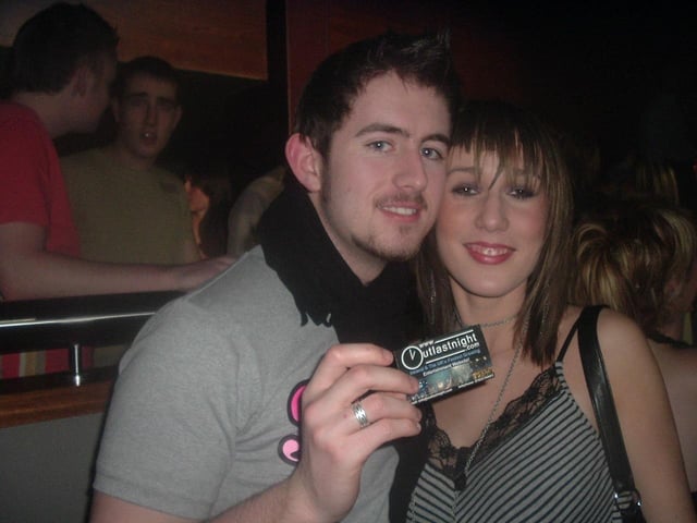 Derry folk captured enjoying a night out in Sugar, January 2006.