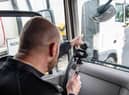 Police use the supercabs for a better vantage point to spot offenders