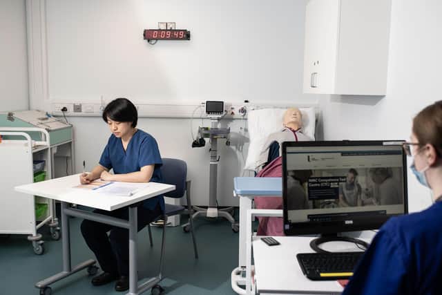 School of Nursing and NMC Competence Test Centre.  (Photo: Nigel McDowell / Ulster University)