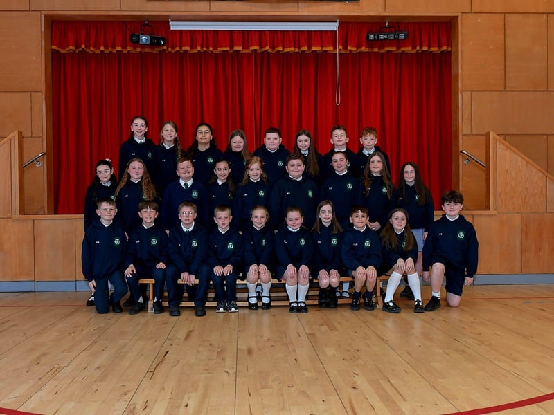 Mrs Smith’s P7 class at St Patrick’s Primary School.