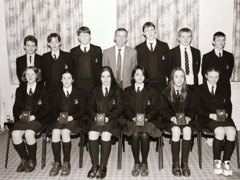 St Brecan's High School prizegiving.