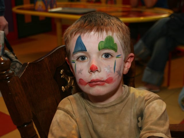 Parties and celebrations April 2005: Caolan Browne.