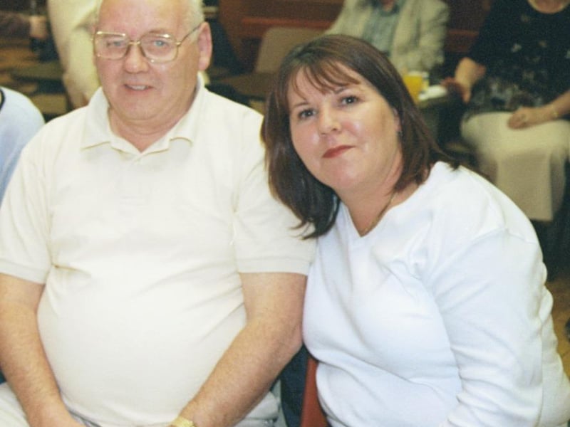John Starrs and Ann Marie Callaghan pictured at St Eugene's Parish Hall. 290503HG22
