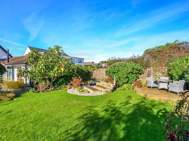 This five bed home in Havant Road, Hayling Island, is on the market for £900,000. It is listed by Fine and Country.
