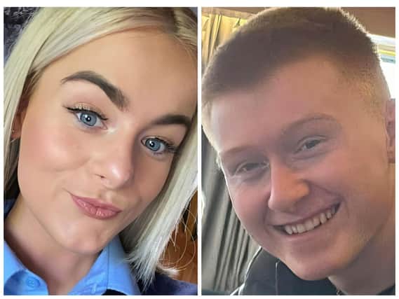 Alana Harkin and Thomas Gallagher.