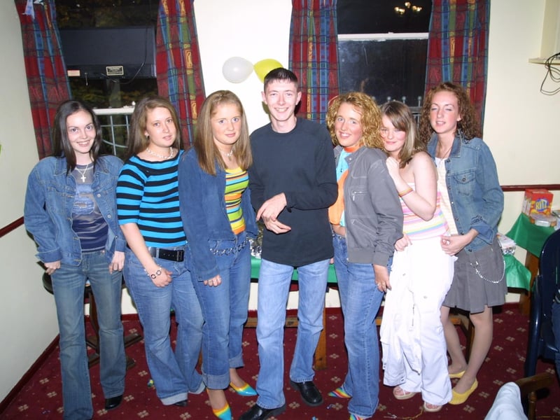 Derry people partying in September 2003