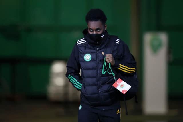 Jeremie Frimpong of Celtic. (Photo by Ian MacNicol/Getty Images)