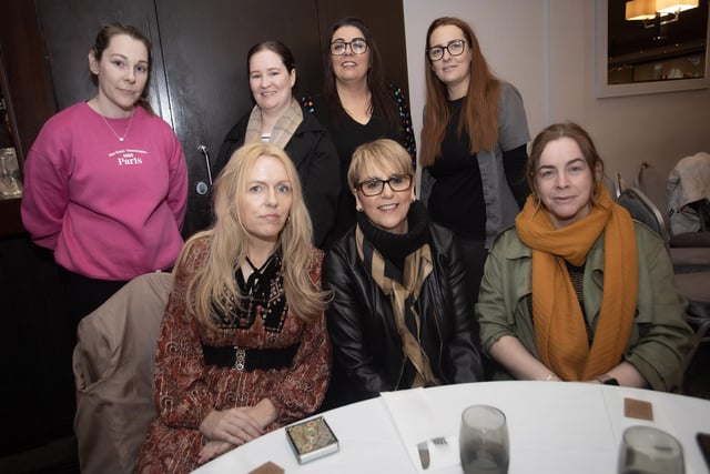 Members of staff from the Old Library Trust in Creggan in attendance at Friday's 'Remembering Roisin Barton' event in the Maldron Hotel, Derry. (Photos: Jim McCafferty Photography)