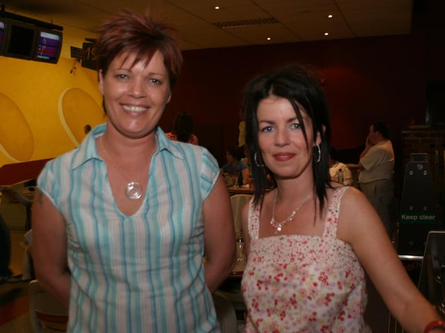 Party celebrations back in June 2004.