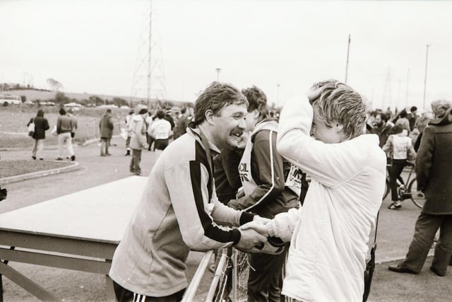 Male Mini Marathon photographs from December 1983