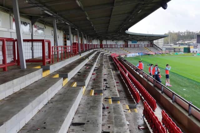 Work has begun on the replacement of 2,000 seats in the Southend Stand in the Ryan McBride Brandywell Stadium, Derry City FC have announced.