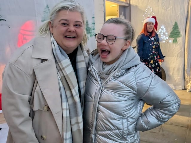 Visitors from the Western Trust's Children’s Disability Service enjoying an amazing Santa experience evening at Destined.