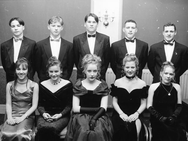 The Clondermot High School formal in February 1994
