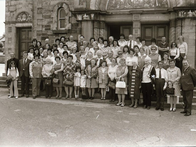 People gathered for the Long Tower Pilgrimage to Rome.