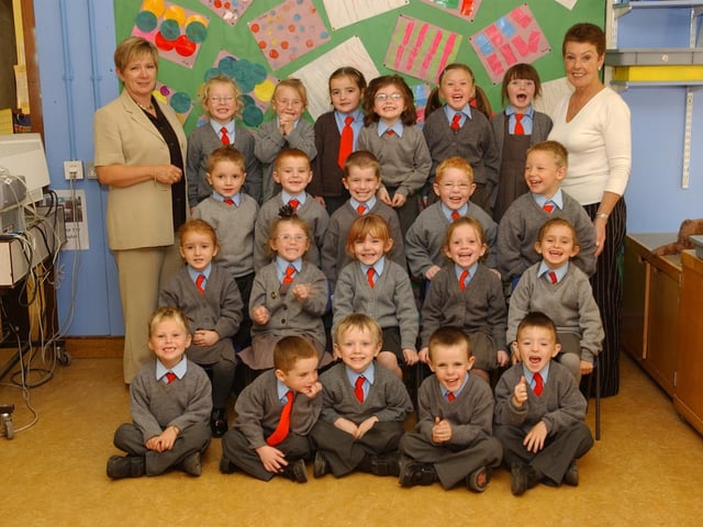 20 YEARS ON: Pictures of Derry children starting primary 1 in September 2003
