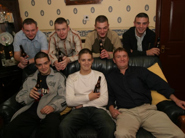 Johnny James' party.