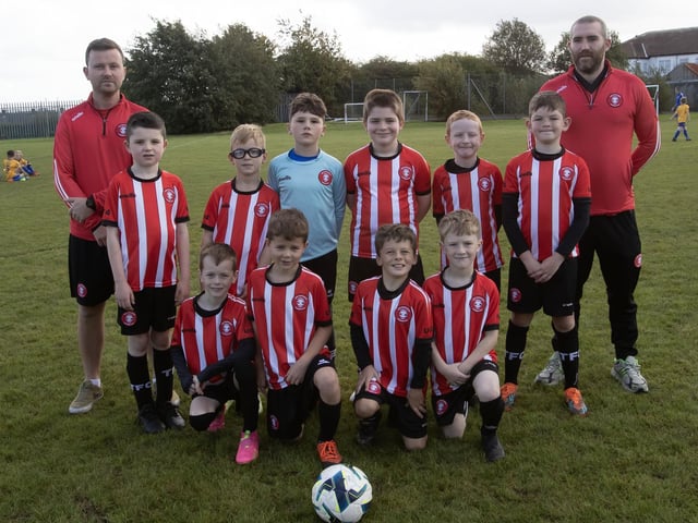 The Tristar 2015 team who played in the Sean O'Kane Memorial Tournament at St. Joseph's on Sunday.