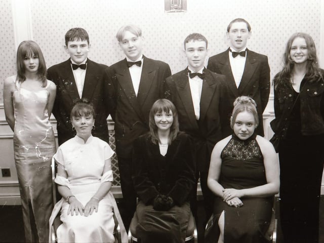 St Brecan's formal from January, 1995.