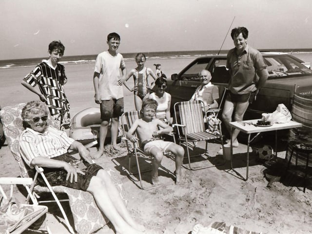 All the family together at Benone in July 1995